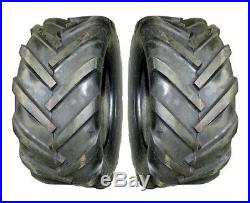 TWO (2) 23x10.50-12 LRB Imported SUPER LUG style Ag Lug tractor trencher tire