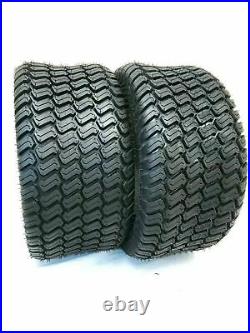 TWO New 18x8.50-8 Lawn Tractor Mower Tires Turf Master PAIR 18x8.5-8 FREE SHIP