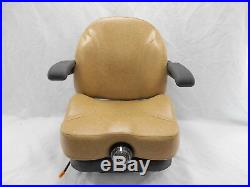 Tan / Brown Ultra Ride Suspension Seat I3m Fits Scag Zero Turn Mowers Ztr #i3mt