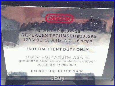 Tecumseh Starter Replaces OEM Numbers 33329F 33329 33329D 33329E 37000