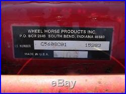 Toro/Wheel Horse 520H Garden Tractor 60 Mower Deck with Mule Drive
