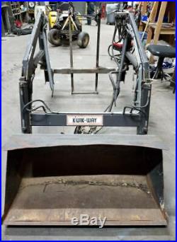 Toro/Wheel Horse 522XI Kwik-Way Front End Loader Attachment-USED