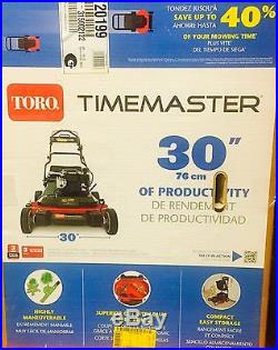Toro timemaster 30 Lawn Mower Brand New In Box Craftsman John Deere Honda