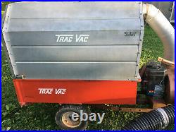 Trac Vac Tow-Behind Leaf Vacuum Dump Trailer