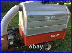 Trac Vac Tow-Behind Leaf Vacuum Dump Trailer