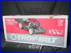 Troy-Bilt TB210 Self-Propelled Lawn Push Mower Gas Variable Speed Red Open Box