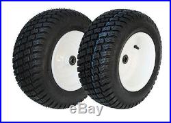 Two 16x6.50-8 ATW Turf Master Garden Tractor Front Tires & Wheels Rims Kit-A