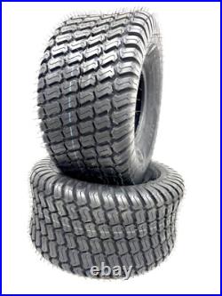 Two 20x10.00-8 Lawn Mower Tractor Turf Tires 20x10-8 4PLY Free Shipping