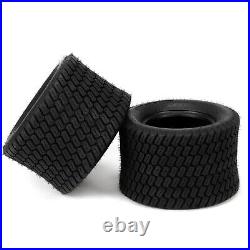 Two 20x12.00-10 Lawn Mower Garden Tractor Turf Tires 4 Ply 20x12-10 20 12 10