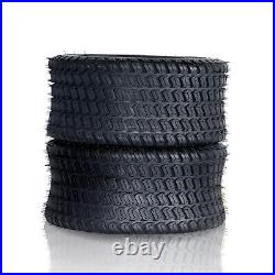 Two 22x10.00-10 Lawn & Garden Mower Tractor Turf Tires 4 Ply 22x10-10 22x10x10
