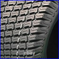 Two 22x11.00-10 22x11-10 22x11x10 Lawn Mower Tractor Turf Tires 4 Ply Rated