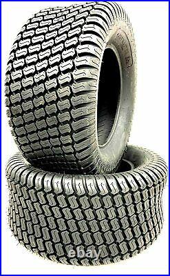 Two 23x10.50-12 Lawn Tractor Style Turf 23 1050 12 4 PR Lawn Mower Rear Tires