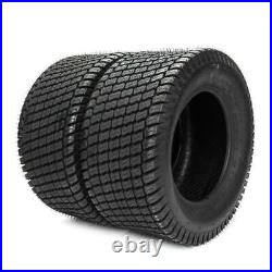 Two 23x9.50-12 23x9.50x12 23x9.5-12 Lawn Mower Tractor Turf Tires 4 Ply Rated