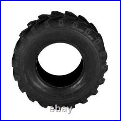 Two 24x12.00-12 Lawn Mower Garden Tractor Tires 6 Ply Rated 24x12-12 Tubeless
