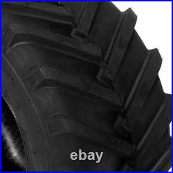 Two 24x12.00-12 Lawn Mower Garden Tractor Tires 6 Ply Rated 24x12-12 Tubeless