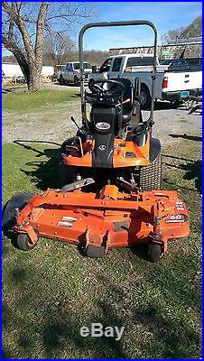 Used Kubota Out Front Mower F2690E Kubota with 26 HP Diesel 60 IN Deck 2 WD ZTM