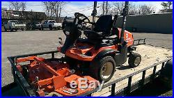 Used Kubota Out Front Mower F2690E Kubota with 26 HP Diesel 60 IN Deck 2 WD ZTM