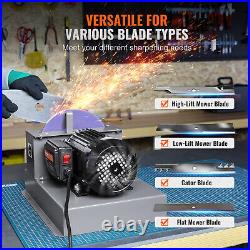 VEVOR 1HP 750W Lawn Mower Blade Grinder Sharpener 9-inch Ceramic Grinding Wheel