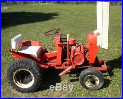 Vintage Jacobsen Lawn Mower Garden Tractor 8hp Kohler