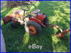 Vintage Jim Dandy Economy Tractor With Attachments