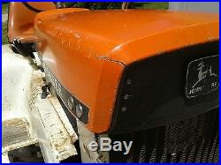Vintage Original John Deere 110 Orange Patio Lawn Tractor