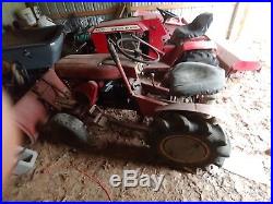 Vintage Wheel Horse garden tractor 753 With Snow Plow, Wheelhorse, Snowplow