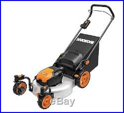 WG719 WORX 19 13 Amp Caster Wheeled Electric Lawn Mower