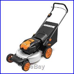 WG772 WORX 19 36V 2-in-1 Cordless Mower with Single Lever Depth Setting