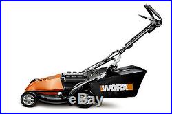 WG788 Worx 19 36V Cordless 3-in-1 Lawn Mower with Intellicut