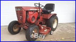 Wheel Horse Commando 8 Garden Tractor Lawn Riding Mower Toro Red