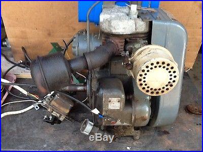 WISCONSIN 1961 7 HP ENGINE MOTOR ELECTRIC START RUNS GREAT TRACTOR MOWER GARDEN