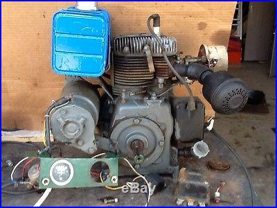 WISCONSIN 1961 7 HP ENGINE MOTOR ELECTRIC START RUNS GREAT TRACTOR MOWER GARDEN