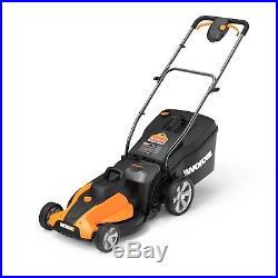 WORX WG744 2X20V PowerShare 17 Cordless Electric Lawn Mower Tool Only