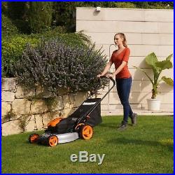 WORX WG774 56V 17 Cordless Electric Lawn Mower with Intellicut & Mulch Plug
