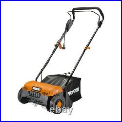 WORX WG850 12 Amp 14 Electric Dethatcher with collection bag Certified Refurb