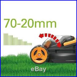 WORX WG927E 34cm Dual Battery 36V Lawn Mower & 18V Cordless Grass Trimmer