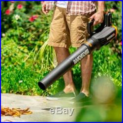 WORX WG959 2X20V Combo Lawn Mower WG744 + FREE Turbine Leaf Blower WG547