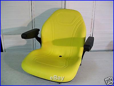 YELLOW SEAT FOR JD JOHN DEERE 425,445,455,4100,4110,4115, GARDEN, COMPACT TRACTORS