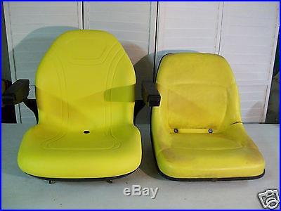 YELLOW SEAT FOR JD JOHN DEERE 425,445,455,4100,4110,4115, GARDEN, COMPACT TRACTORS