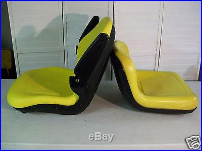 YELLOW SEAT FOR JD JOHN DEERE 425,445,455,4100,4110,4115, GARDEN, COMPACT TRACTORS