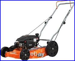 YG1550 21 in. 170cc 2-in-1 Gas Walk Behind Push Lawn Mower with High Rear Wheels
