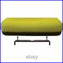 Yellow HIGH BACK SEAT with Pivot Rod Bracket for John Deere 445 455 SST16 SST18