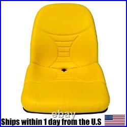 Yellow High Back Rider Seat for John Deere AM140435 Z225 Z425 Z445 EZTRAK