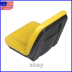 Yellow High Back Seat Fit for John Deere Lawn Mower Models 345 415 425 325 335