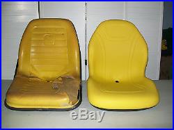 Yellow Seat John Deere F1145, F910, F911, F912, F915, F925, F930, F932, F935 Mowers #bm