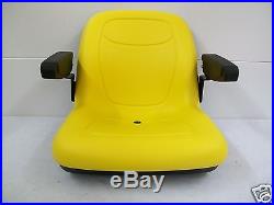 Yellow Seat John Deere F620, F680, F687,717a, 727a, 737,757, M653, M655, M665 Ztr #kb