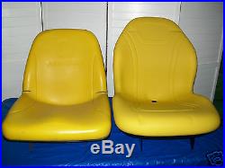 Yellow Seat John Deere X485, X495, X575, X585, X595, X720, X724, X740, X748, X729, X749#do