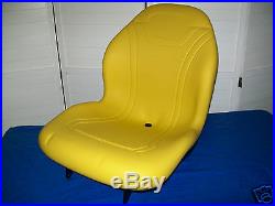 Yellow Seat John Deere X485, X495, X575, X585, X595, X720, X724, X740, X748, X729, X749#do