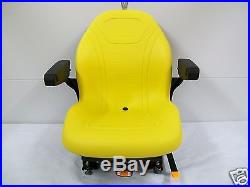 Yellow Suspension Seat, Hustler, Exmark, Toro, Bobcat, Bunton, John Deere, Ztr, Jd #hg