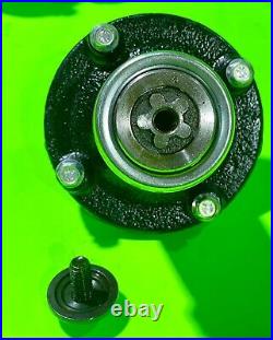 Z254f Deck Rebuild Kit Cast Iron Spindles, Lift Blades, Pulleys Belt